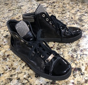 Tosca Blu para mujer acordonadas al Tobillo Cremallera Cuero Negro Adornado zapatos  talla 39 | eBay