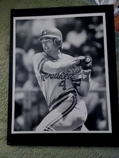 1988 PAUL MOLITOR MLB BASEBALL PAUL GROH PHOTO MILWAUKEE BREWERS HOF LEGEND USA