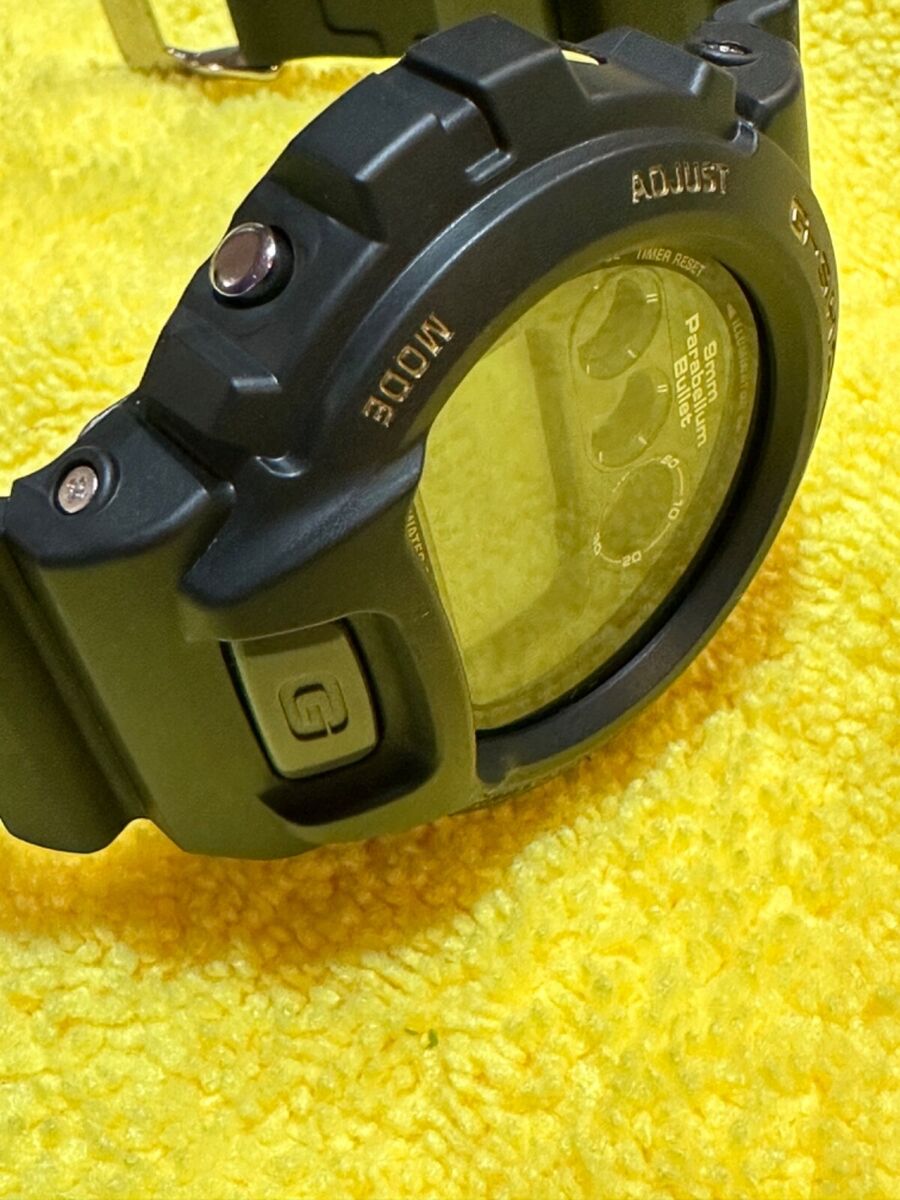 Casio G-Shock DW-6900FS X 9mm Bullet Watch Rare Limited Casio G-Shock DW-6900FS X 9mm Bullet Watch Rare Limited