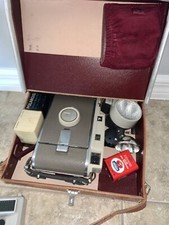 Vintage Polaroid Land Camera Model 150 and the 800 Set. Case And All Included