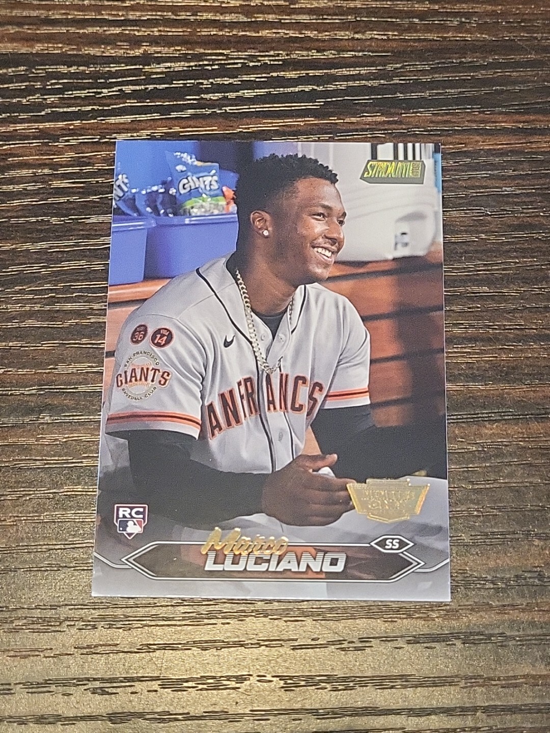 2024 Topps Stadium Club Marco Luciano Members Only Case Hit SSP #224 RC Giants