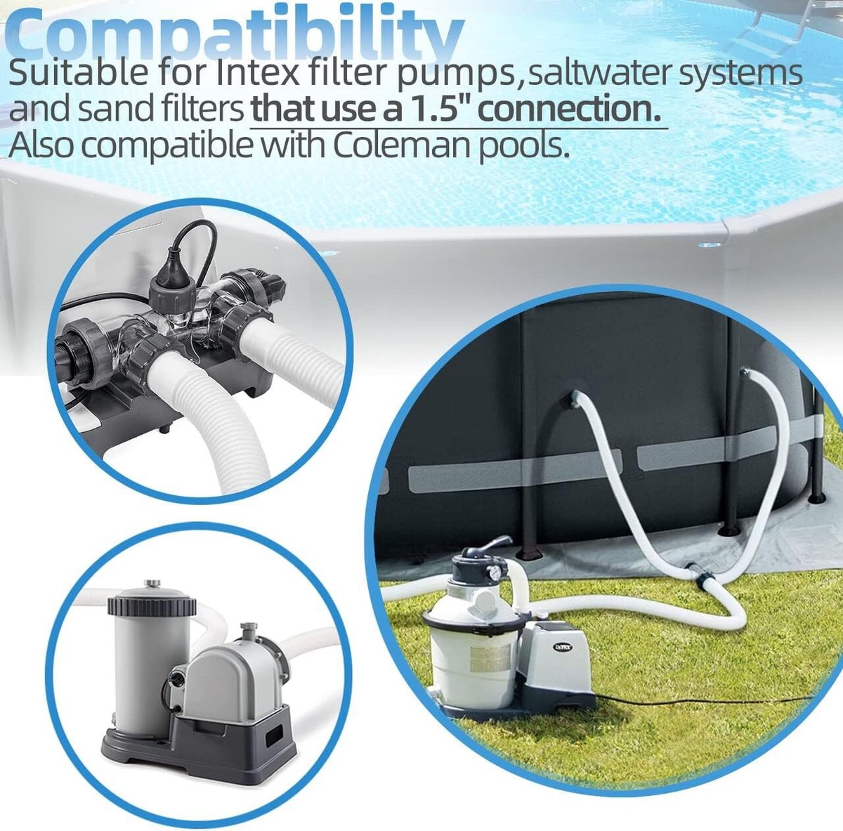 Intex Pool Filter Intex Pool Pump 2-pack Diameter Intex