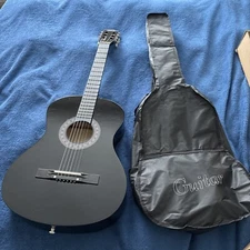 ZENY 01026 Beginner Acoustic Guitar Starter Kit - Blue