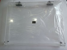 NEW TECHNICS SL1200 SL1210 DUST COVER / LID - with HINGES - FREE UK Shipping