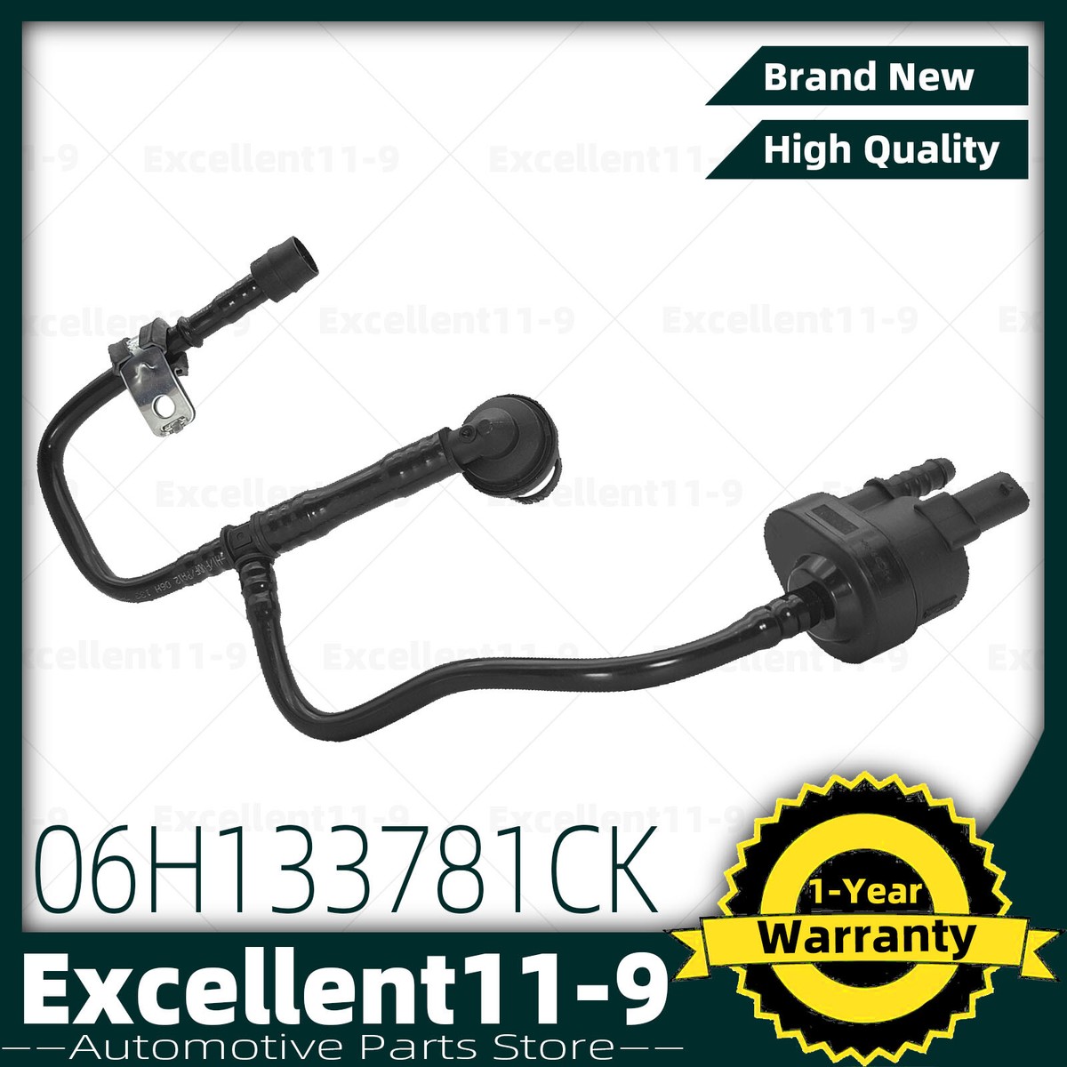 2.0T Vacuum System Purge Valve & Hose 06H133781CB For Audi A4 A5