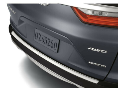 Genuine OEM Honda CR-V Brushed Stainless Rear Bumper Protector 2017-2021 CRV TLA
