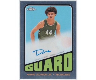 2023-24 Topps RC Certified Autograph Andre Jackson JR