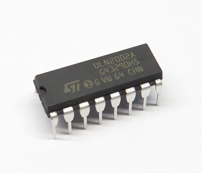 10 Stück ULN2002A darlington transistor array, 50V 500mA, ST Microelectronics