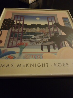 92年THOMAS McNIGHT ポスターKOBE GOLF Mt ROKKO 92年THOMAS McNIGHT ポスターKOBE GOLF Mt ROKKO