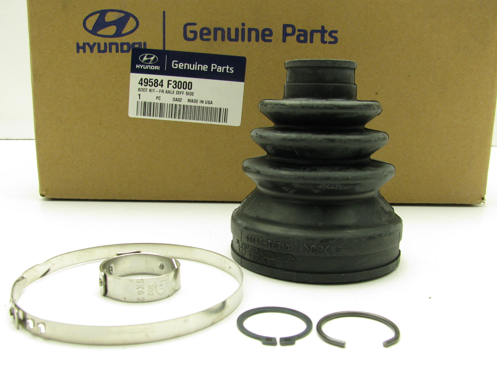  OEM 49584F3000 Left Inner CV Axle Boot For 20172020 Hyundai Elantra