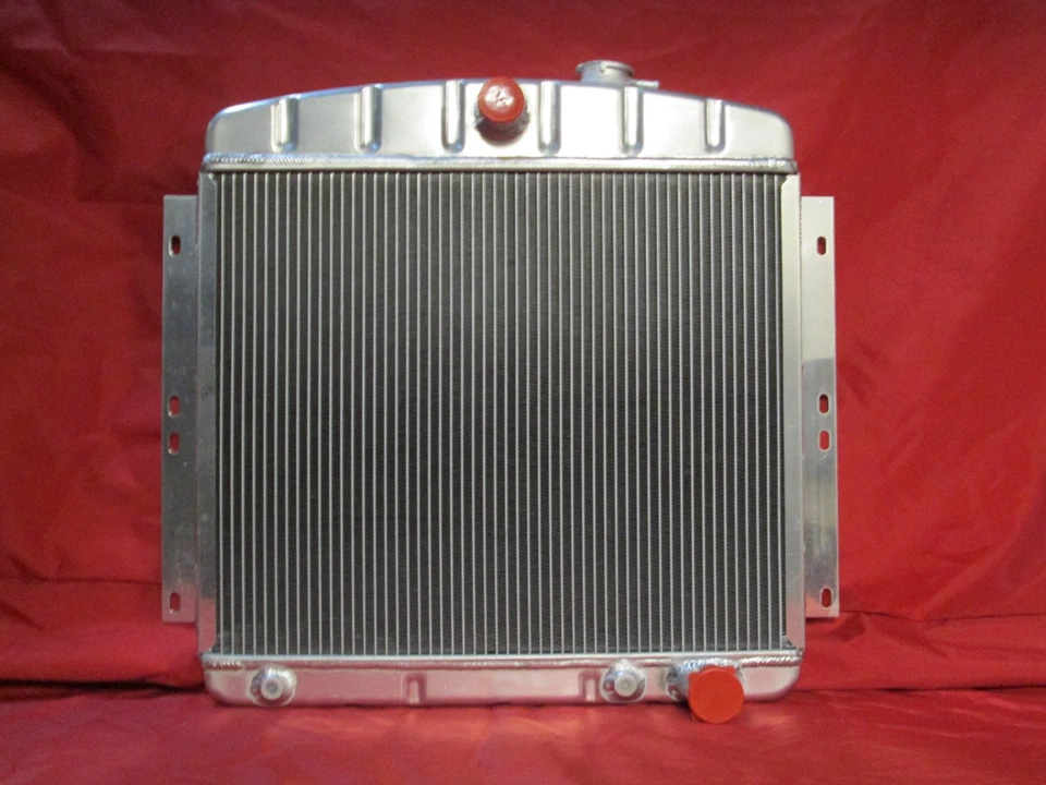 1949-1954 Chevrolet  Car Aluminum Radiator Bel Air Styleline Fleetline 6CYL Foto 2 de 4