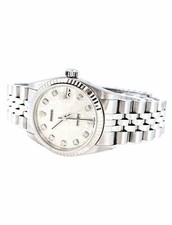 Rolex Datejust 31mm Oyster Perpetual Stainless Diamond Dial Anniversary 7