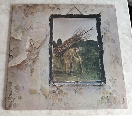 LED ZEPPELIN LP Led Zeppelin IV ZOSO Atlantic Records SD19129 "PORKY" (PR)P