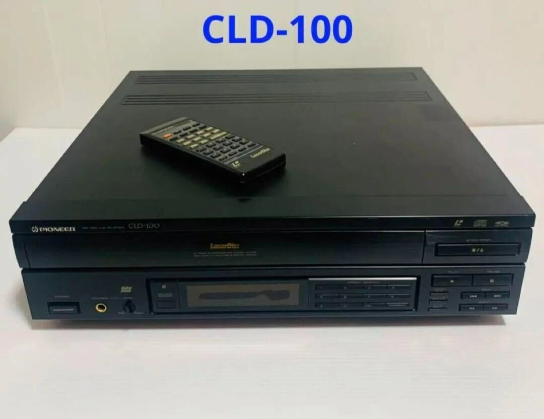 Pioneer CLD-100 CD CDV LD Player / laser disc Player / black / used