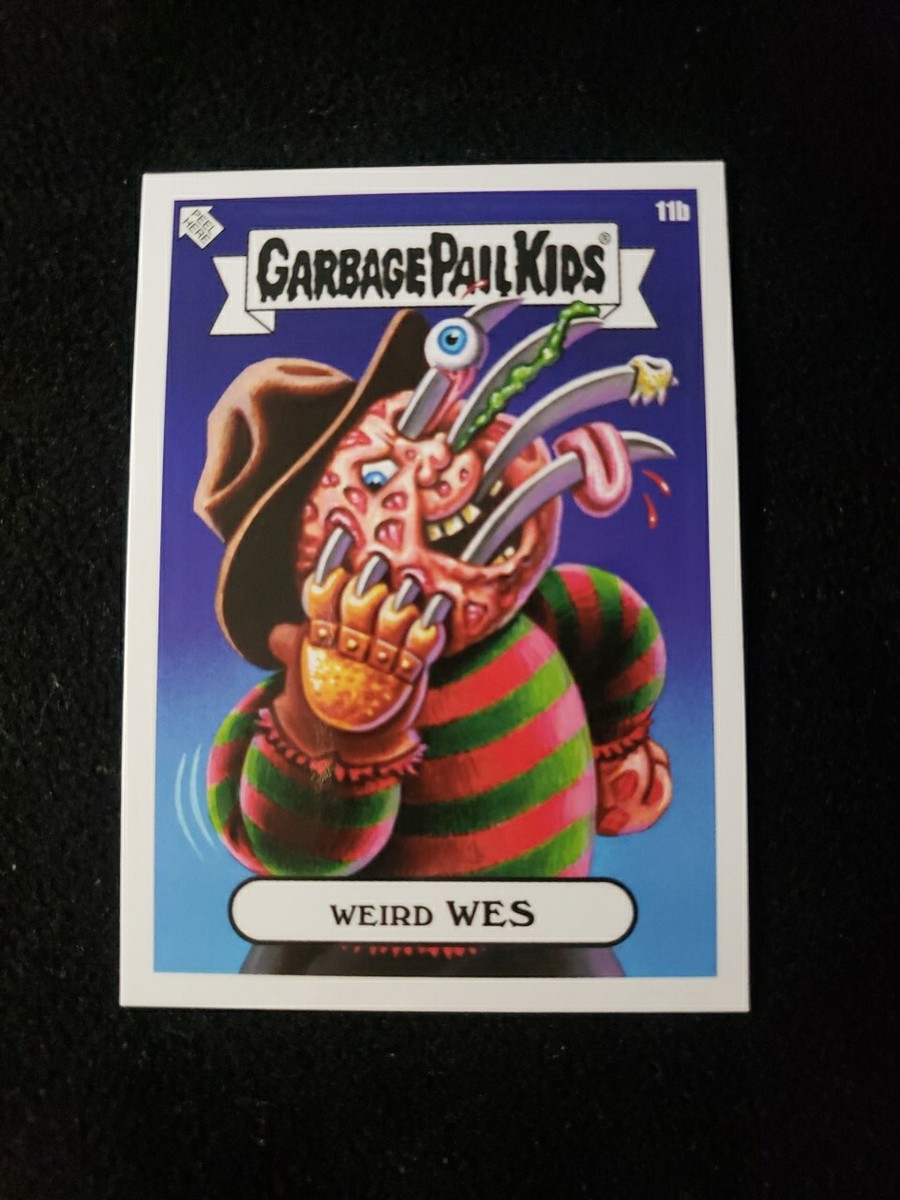 2024 Topps Garbage Pail Kids Horror-Ible 11b Weird Wes Freddy