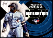 Vladimir Guerrero Jr. 2022 Topps 5x7 Generation Now #GN-1 /49 Blue Jays