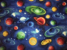 OUTER SPACE PLANETS SOLAR SYSTEM GALAXY COTTO...