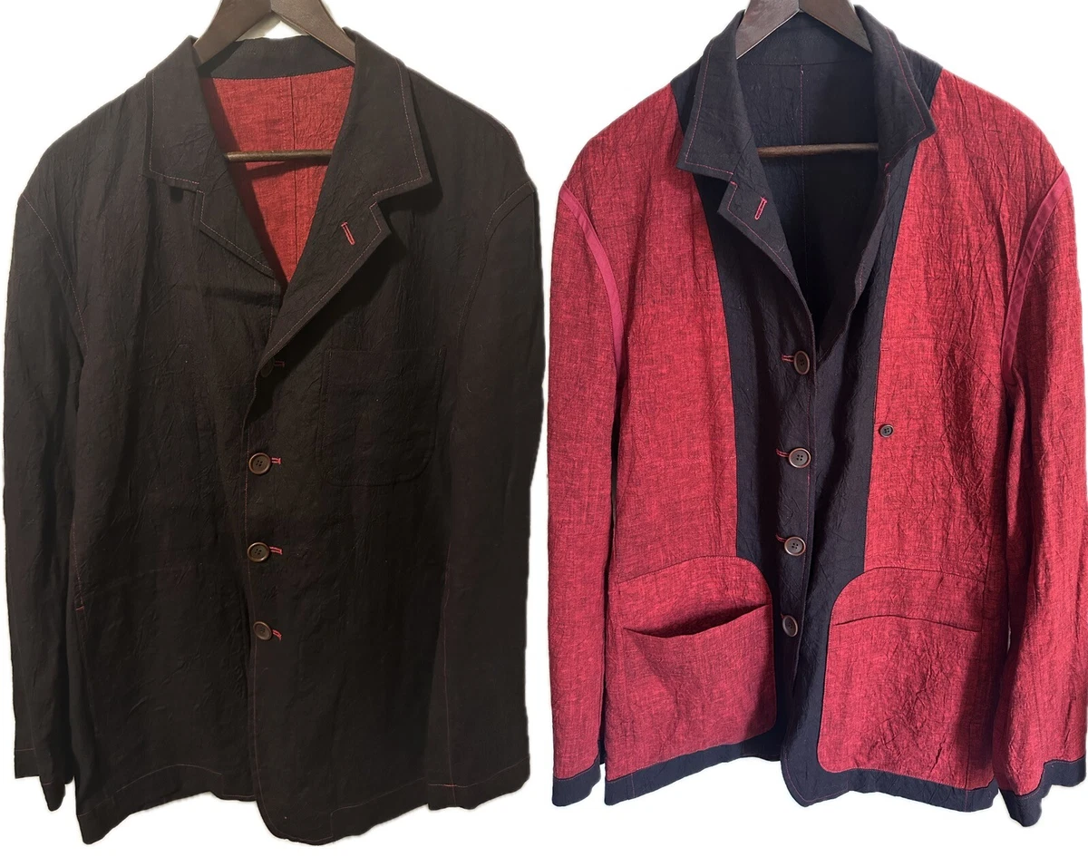 ISSEY MIYAKE Coats, Jackets & Vests for Linen Outer Shell Men for