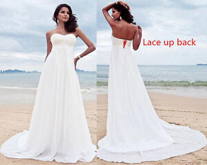 womens beach wedding dresses