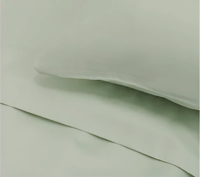 Home Reflections 800TC Cotton Blend Sheet Set w Extra Cases Sage Brand NEW NIB