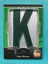2007 TOPPS STERLING SCOTT KAZMIR 1/1 