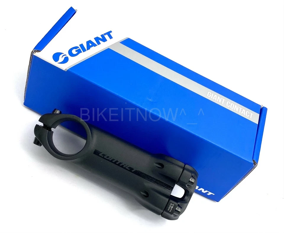 Giantt Contact Bike Stem 31.8x40/50/60/70/80/90/100/110mm ±8Deg,1-1/8" Black OD1 - Image 2 of 4