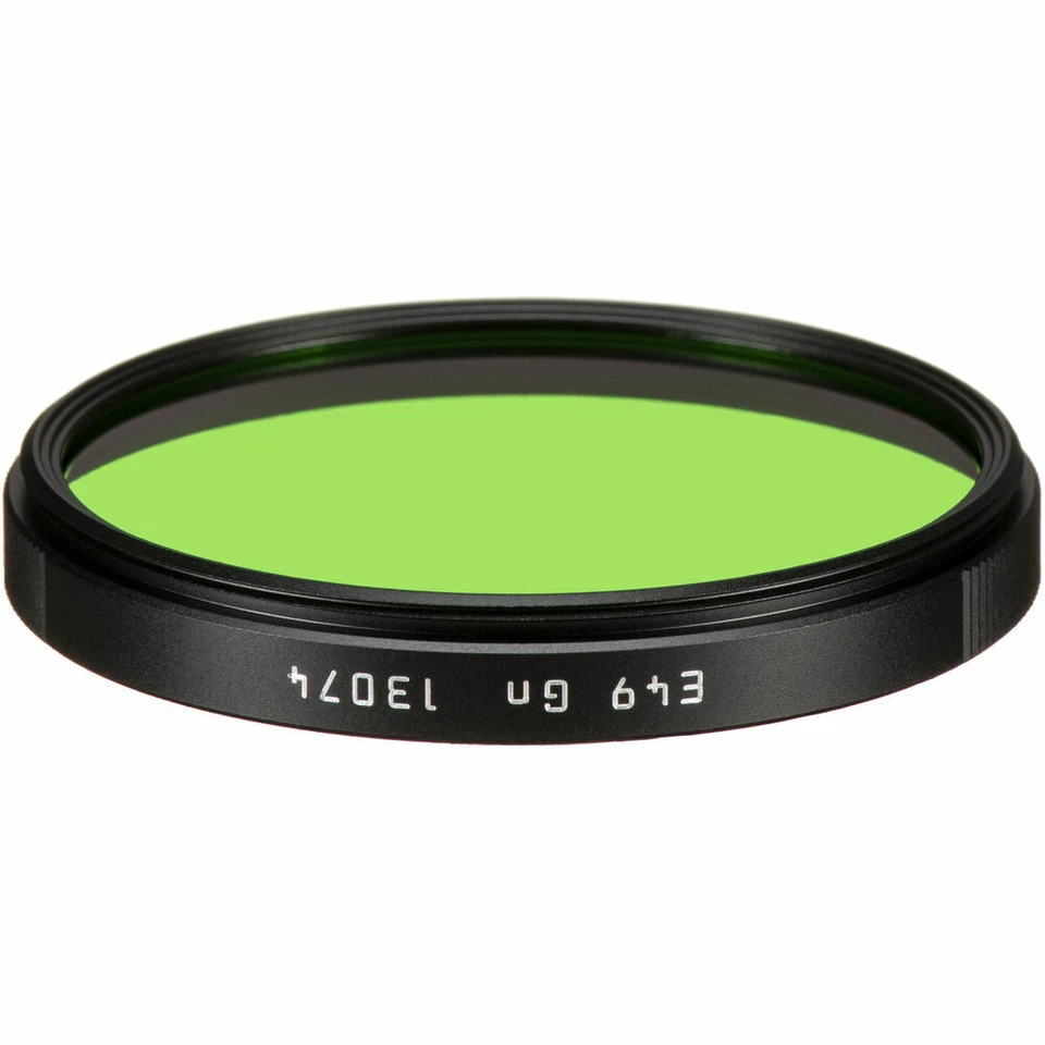 Genuine Leica Green Color Filter E49 Black #13074 - Image 2 of 2