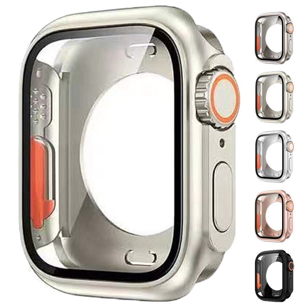 Screen Protector Glass PC Case for Apple Watch Ultra 10 9 7 Change to Ultra 49mm-image