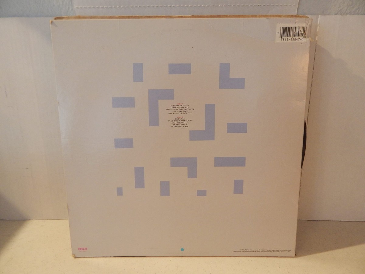 EURYTHMICS Revenge Annie Lennox 1986 RCA Original Synth-pop Record