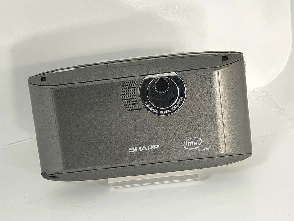 【dummy!】 SHARP WS004SH W-ZERO3（color grey） willcom-japan non-working cellphone - Image 4 of 4