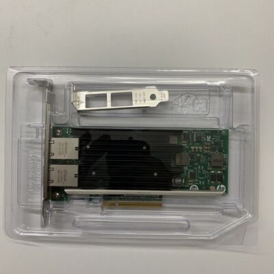 New HP 561T Ethernet 716591-B21 717708-001 10GB 2-PORT Network Card X540-T2