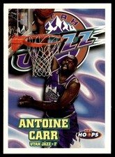 1997-98 Hoops Antoine Carr Utah Jazz #319