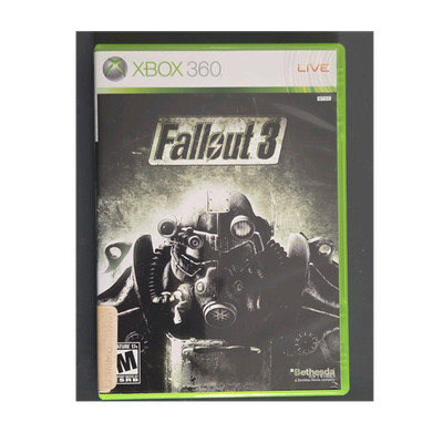 Bethesda Fallout 3 Xbox 360 Role Playing M NTSC-U/C 2008 Manual Included