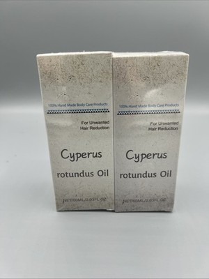 (2) Cyperus Rotundus Oil 30 ml. 2.03oz for unwanted hair reduction EXP 6-2027