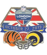 WinCraft Unisex London Games Pins Brooch Souvenir, Multicoloured