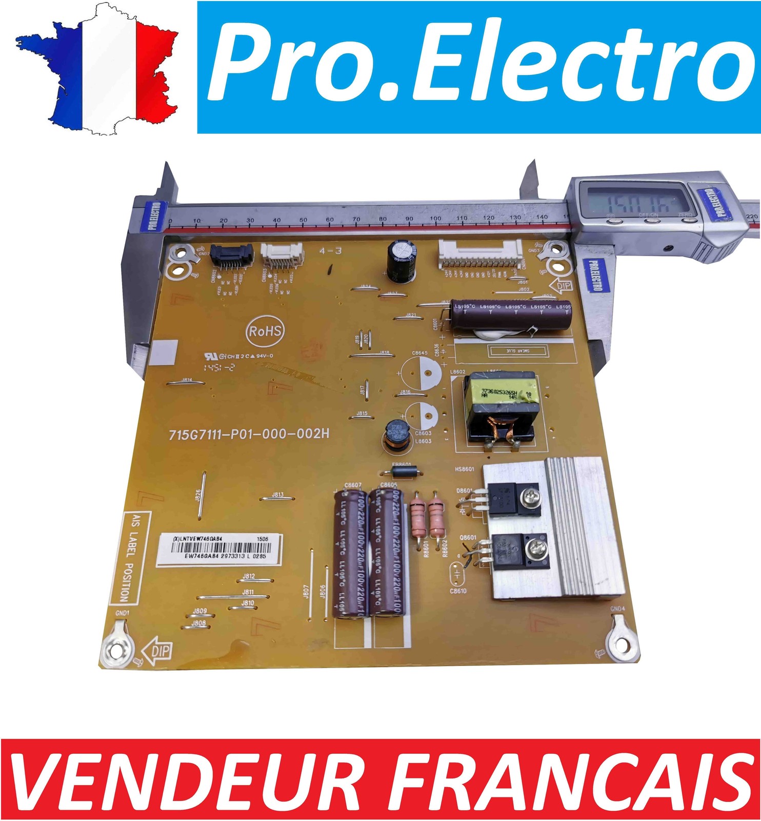 Driver LED Philips 715G7111-P01-000-002 pour une image TV stable 55"
