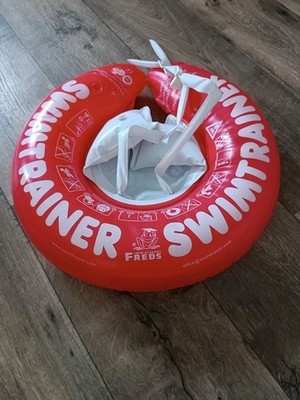 Freds Schwimmtrainer Rot 6-18 Kilo Schwimmring Sehr Guter Zustand