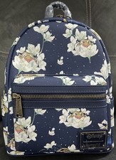Mini Mochila Loungefly Disney Aladdin Raja Noche Estrellada Rajá Floral Nueva con Etiquetas Nueva