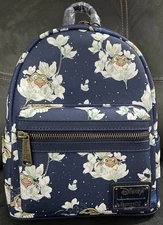 Loungefly Disney Aladdin Raja Starry Night Mini Backpack rajah floral BNWT new