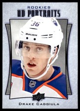 2016-17 Upper Deck UD Portraits Drake Caggiula RC #P-78
