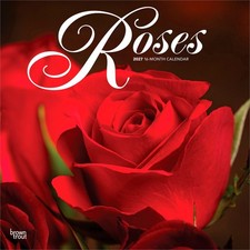 Roses  2027 12x24" Hanging Square Wall Calendar  Plastic-Free