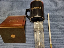 Lot of Monsanto advertising memorabilia Jacket bookend peppermill pencil mug...