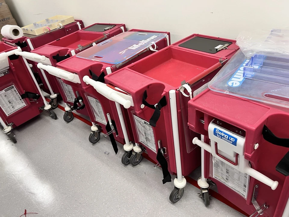 Carro de choque médico Metro Lifeline modelo LEC 51 Foto 4 de 4