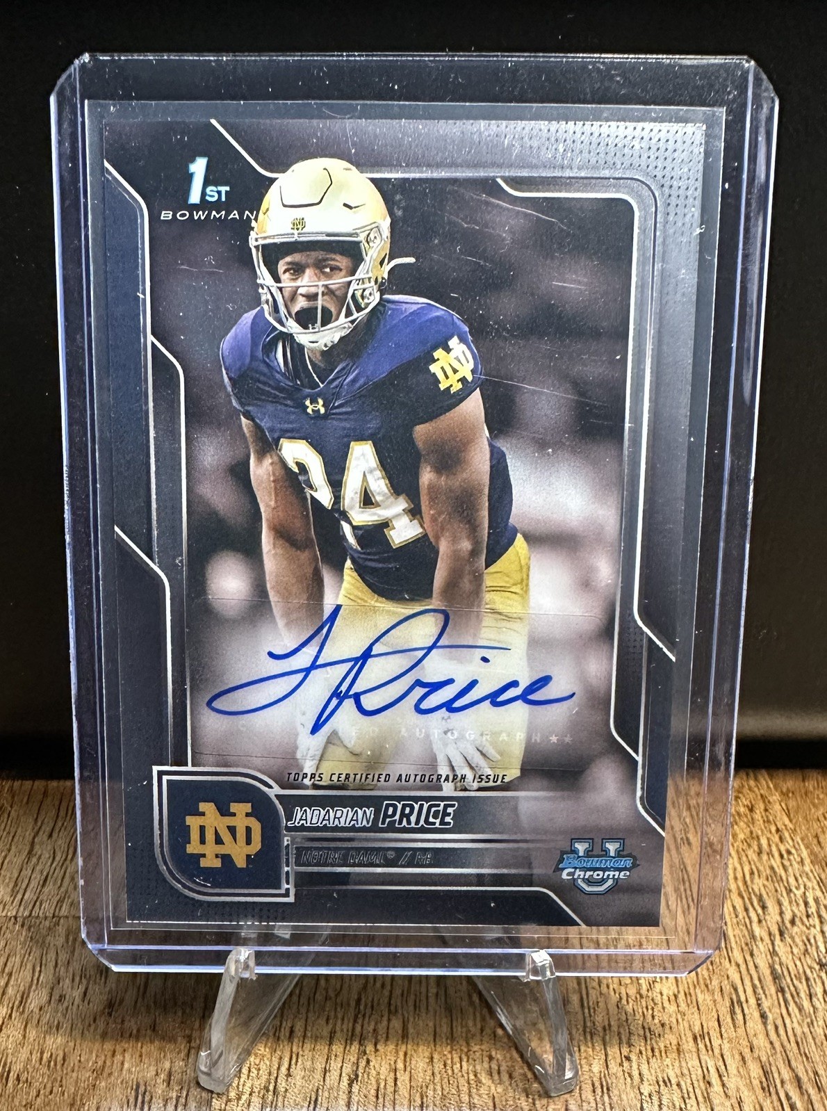 2025 Bowman University Chrome - Chrome Prospect Auto Jadarian Price #BCA-JPR