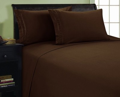 Elegance Linen 1500 Thread Count 3-Line Egyptian Quality Microfiber Luxurious