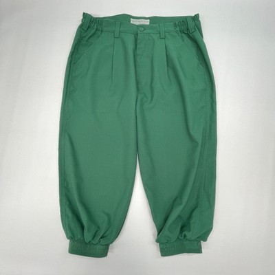 GolfKnickers Men Green Golf Knickers Size 36 Traditional Plus Fours Vintage