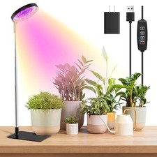 Grow Lights for Indoor Plants Full Spectrum, 48 LEDs Plant Light for Black