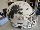 Barry Sanders Detroit Lions Autographed Salute to Service Football Helmet