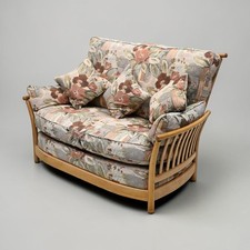 Ercol Renaissance 2 Seater Sofa Original Upholstery #1068/2 FREE UK Delivery