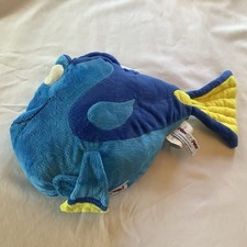 Disney Pixar Pillow Pets Dory Finding Nemo Plush Blue And Yellow